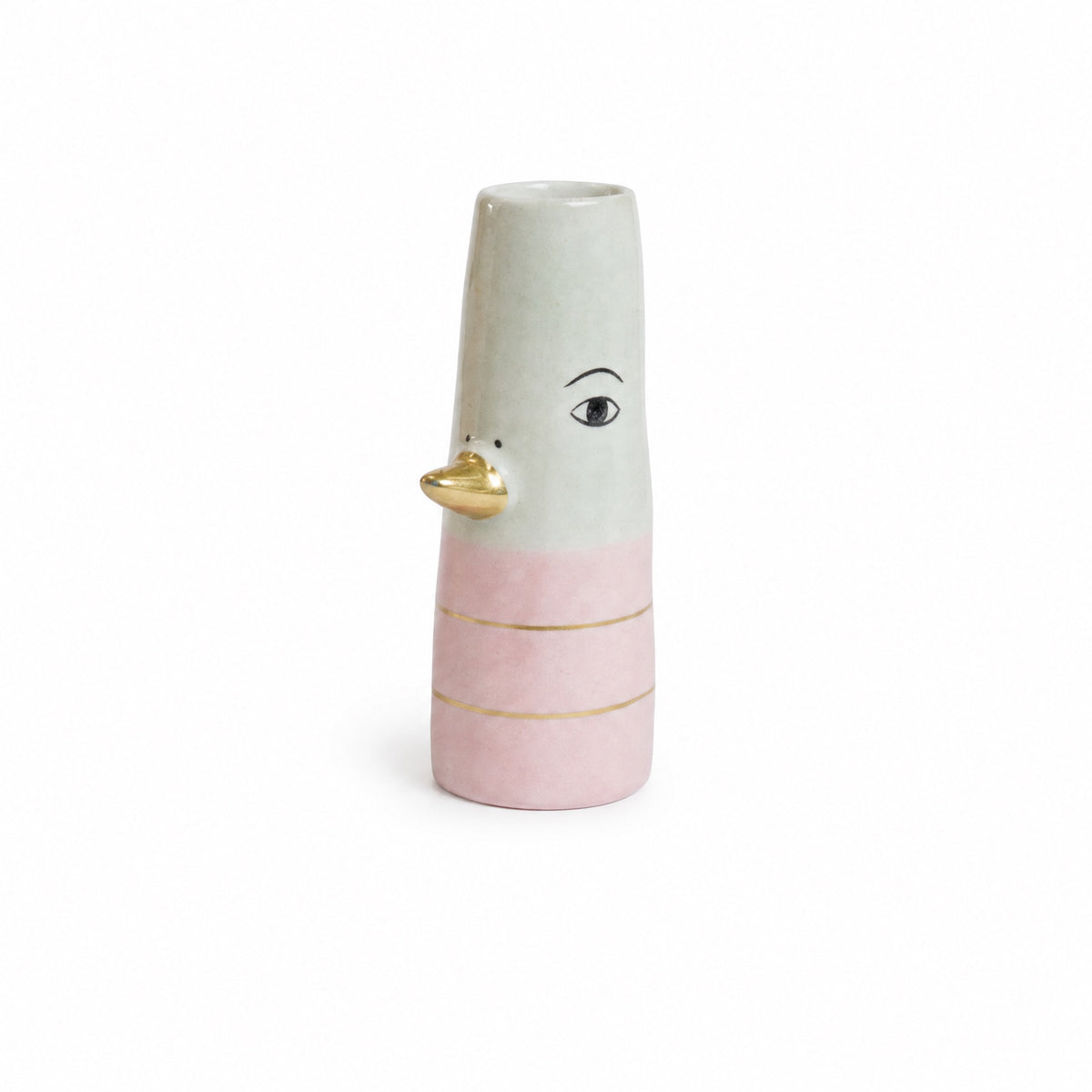 Vase and 10 cm lyserød