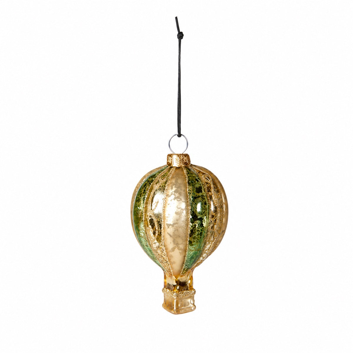 Luftballon guld og grøn