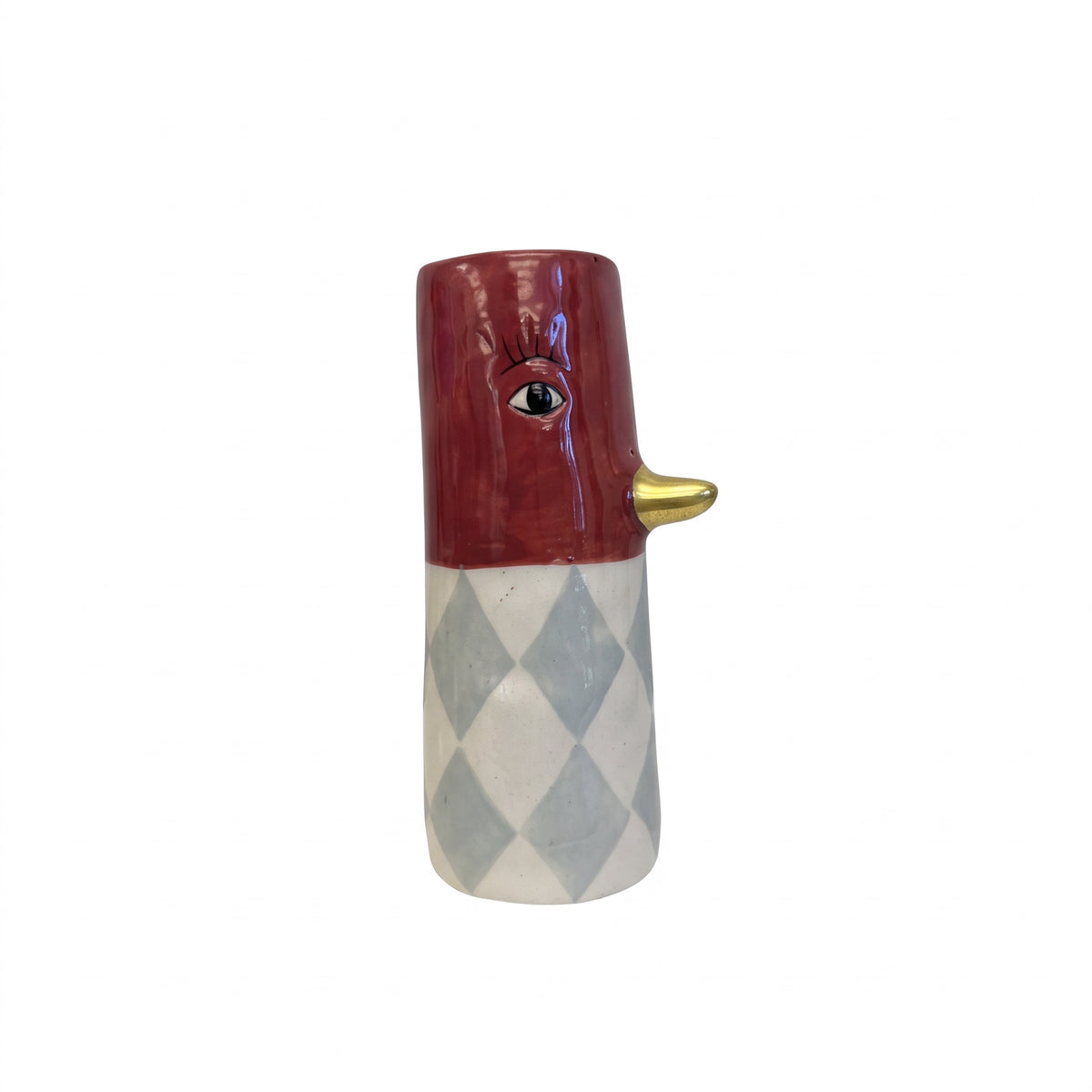 Vase and 10 cm harlekin
