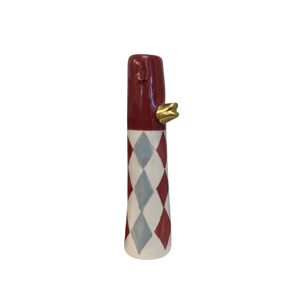 Vase and 18 cm harlekin