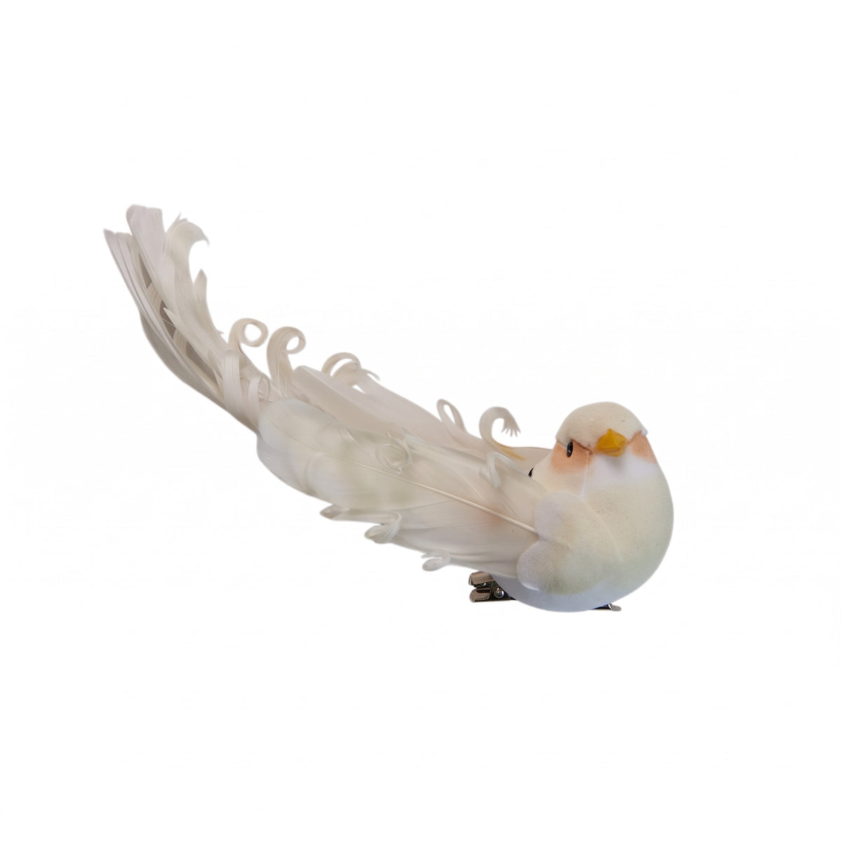 Fugl med klips 14 cm lang