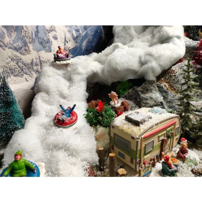 Sneunderlag foldbart lille ark