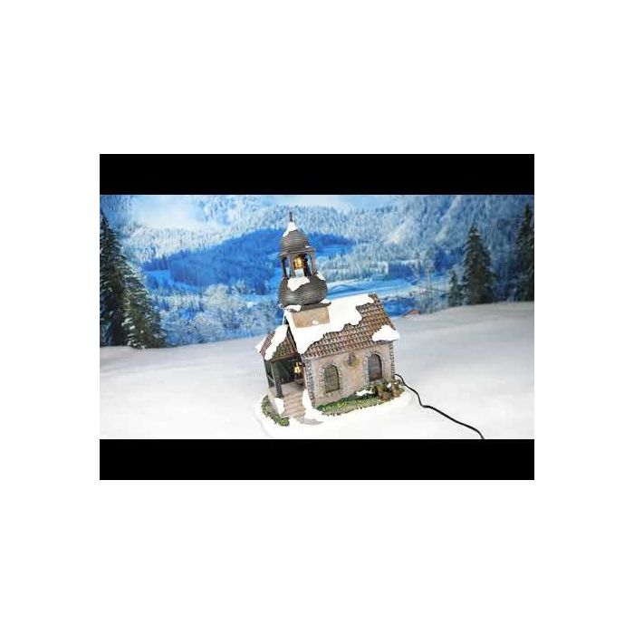 Luville kirke med degn