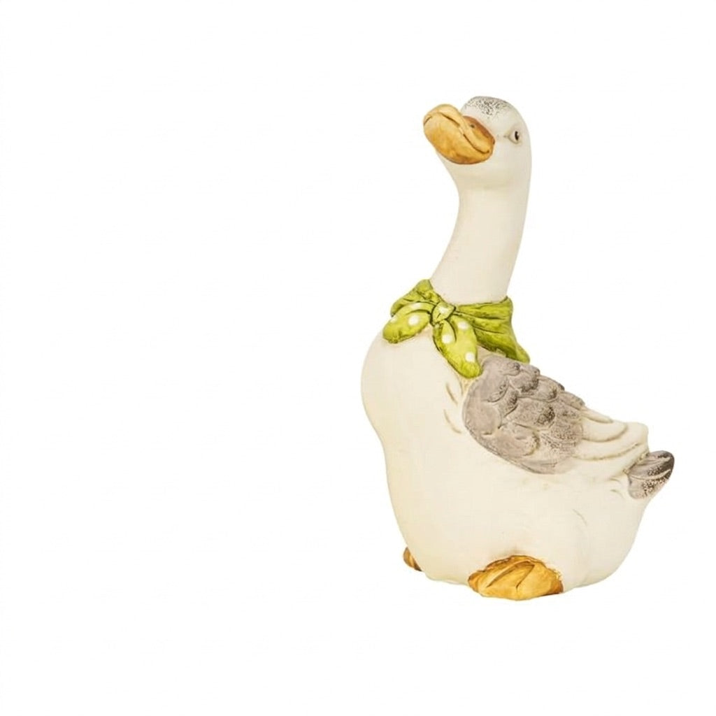 Gås med tørklæde 19 cm høj