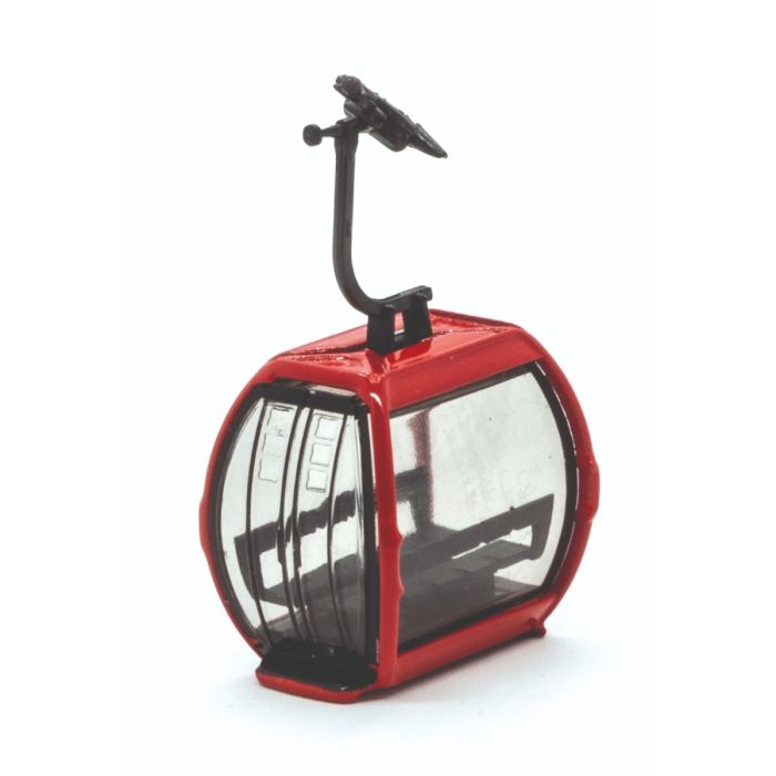 Jägerndorfer Omega V10 H0 skiliftkabine rød