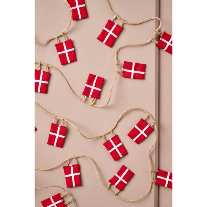 Ib Laursen flagranke med 20 flag