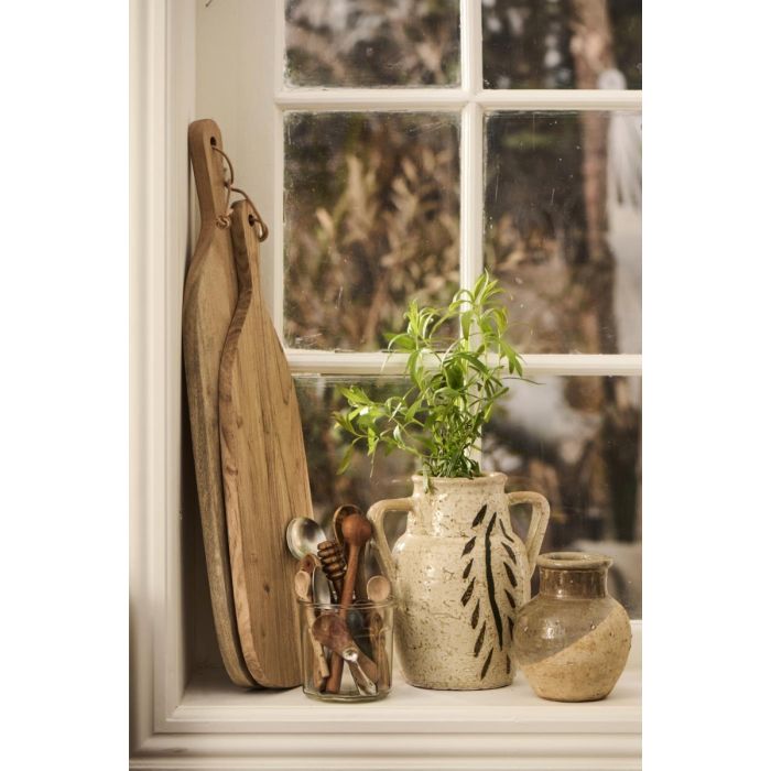 Vase m/hanke bladmønster Avignon