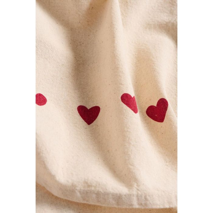 Viskestykke natur med hjerterække