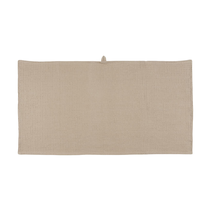 Ib Laursen Beige Liseleje håndklæde 50x100 cm foldet ud
