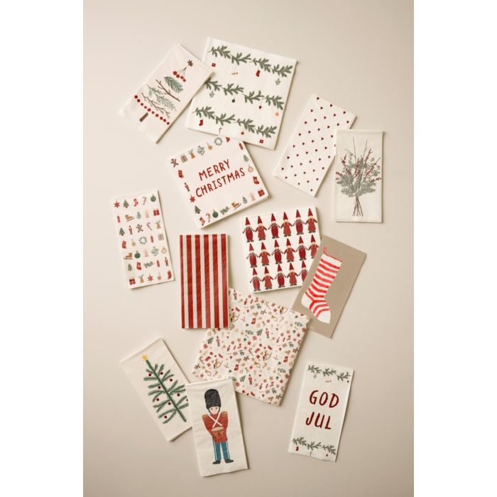 Serviet God Jul og juleranker