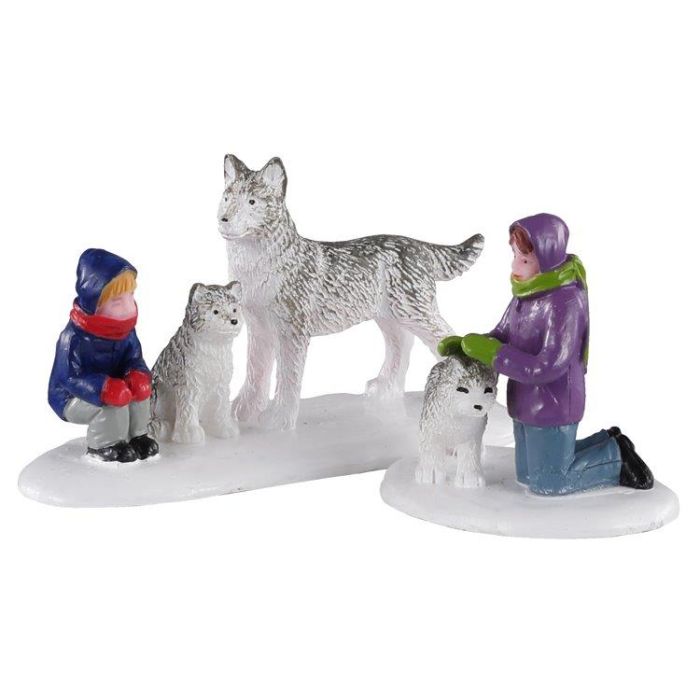Future Sledge Dogs Set Of 2
