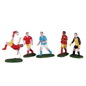 Playing Soccer