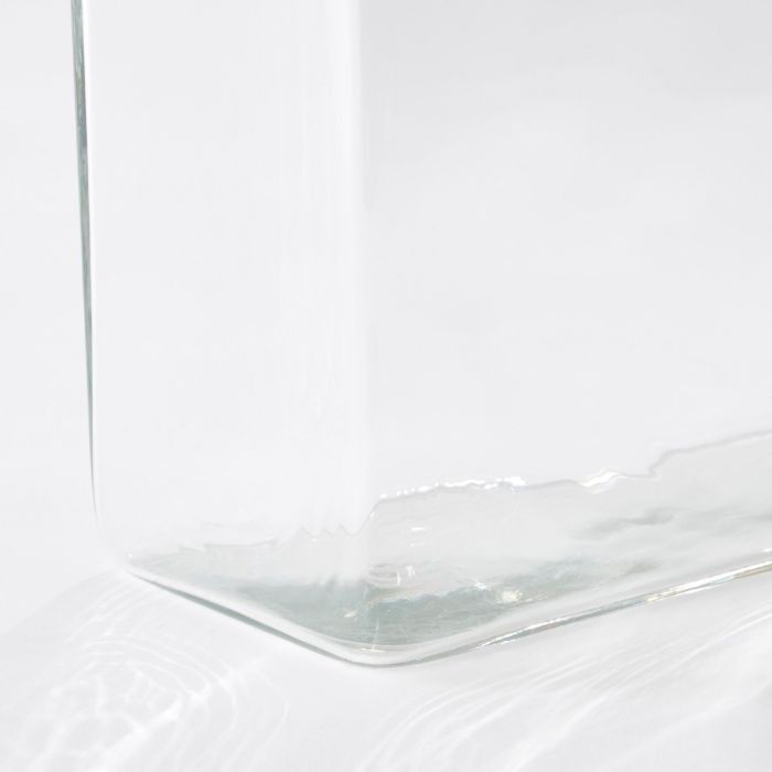 Britt firkantet vase 20 cm høj 30 cm bred