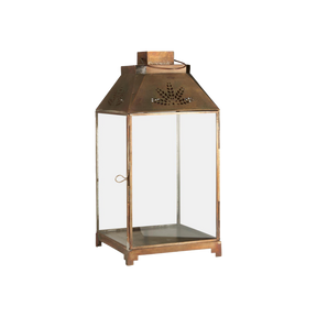 Ib Laursen lanterne med bladformet mønster