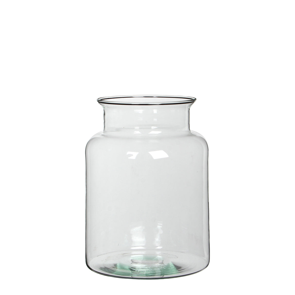 Skibsflaske / vase 25 cm højt i klart glas fra Mica Decorations