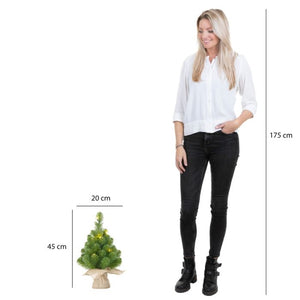 Norton juletræ med lys 45 cm højt