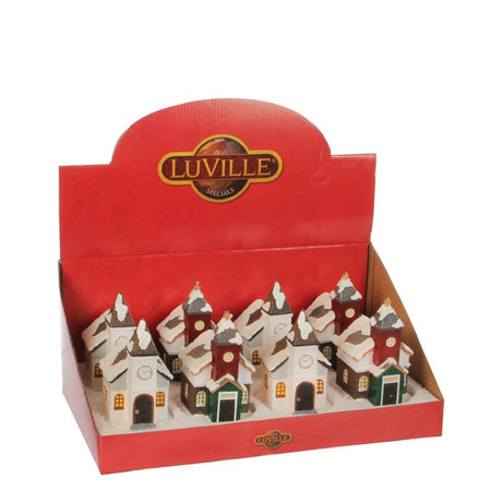 Luville Specials Kirke med tårn & lys