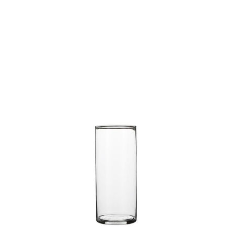 Cylinder glasvase 19 cm høj 9 cm i dia
