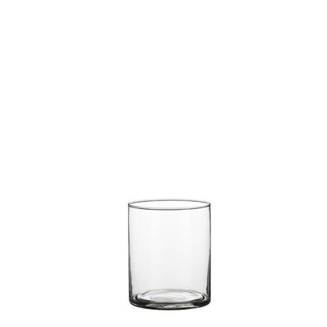 Cylinder glasvase 15 cm høj 12 cm i dia