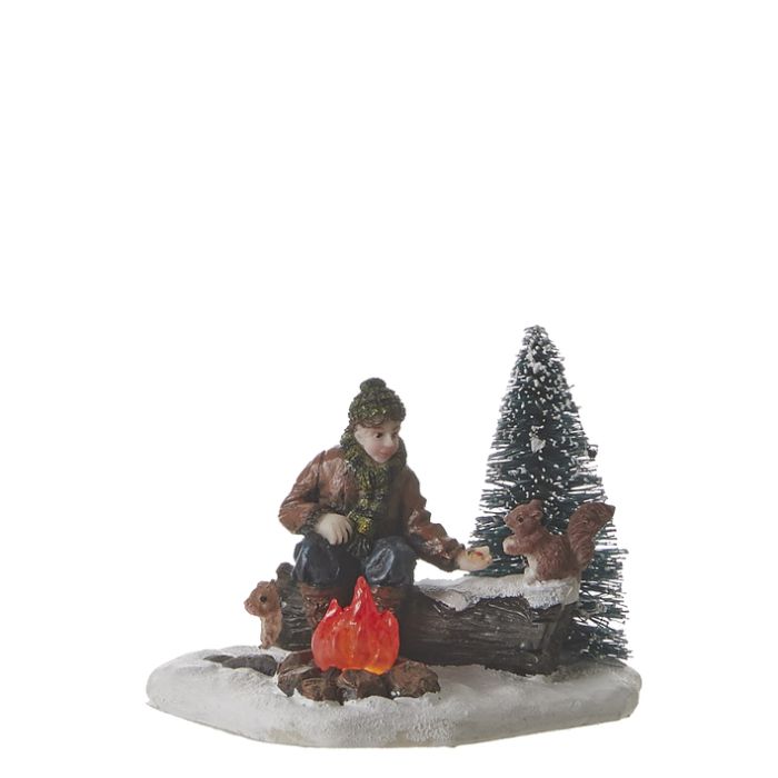 Luville Lejrbål med egern