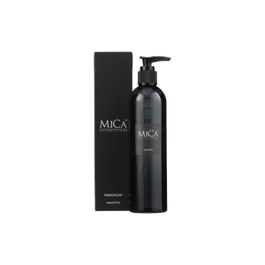 Mica Decorations Wood Fire flydende håndsæbe i sort flaske