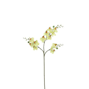Phalaenopsis orkidéstilk gulgrøn kunstig 75 cm høj