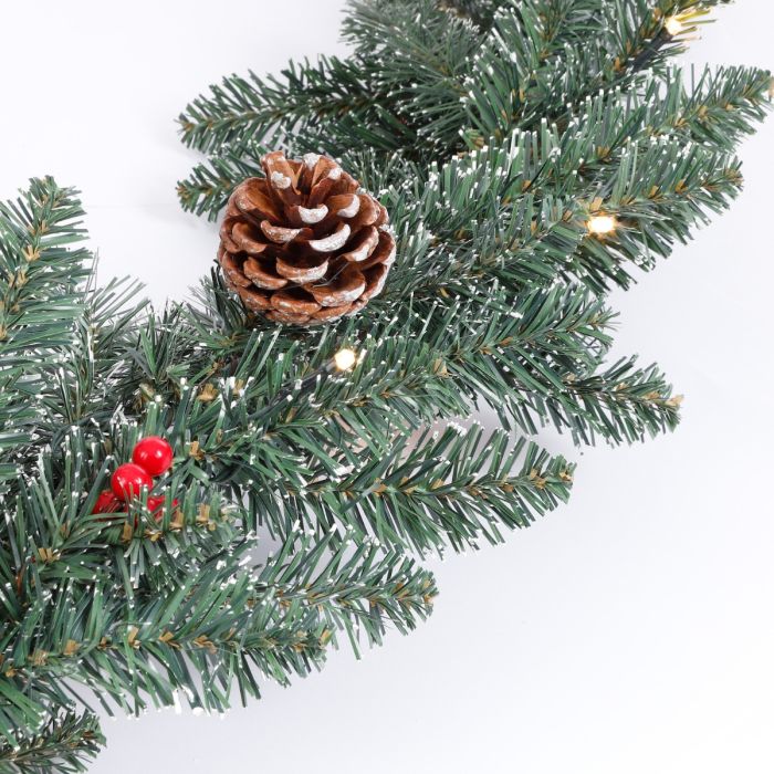 Creston granguirlande med lys 270 cm lang 