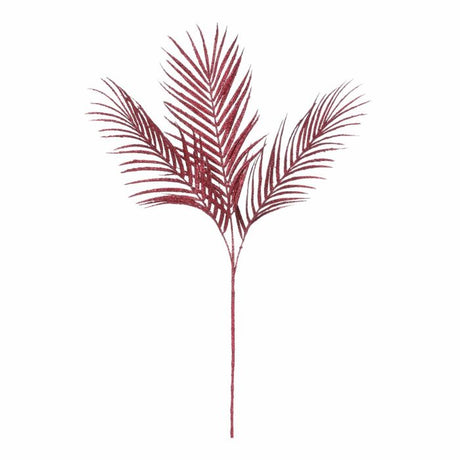 Bregneblad mørkerødt 