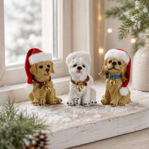 Julehund med blød hue