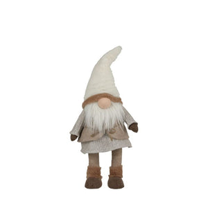 Gnom brun 64 cm høj