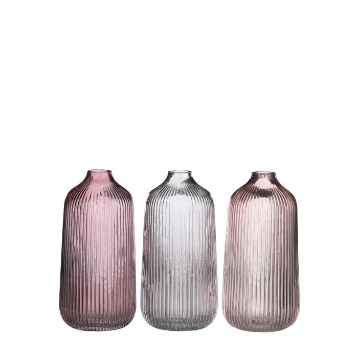 Drew glasvase 21 cm høj