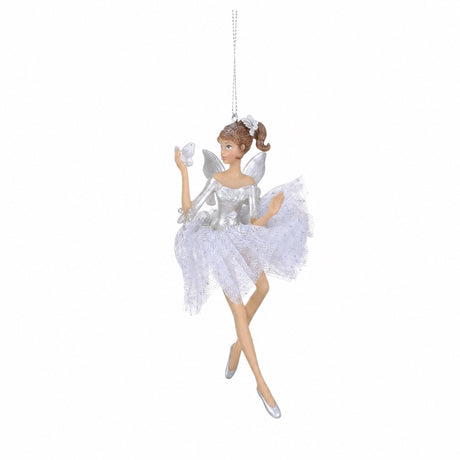 Ballerina med hvidt skørt