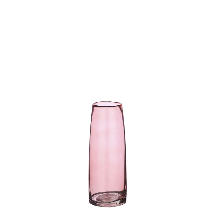 Xandra single flower vase 23 cm høj lyserød