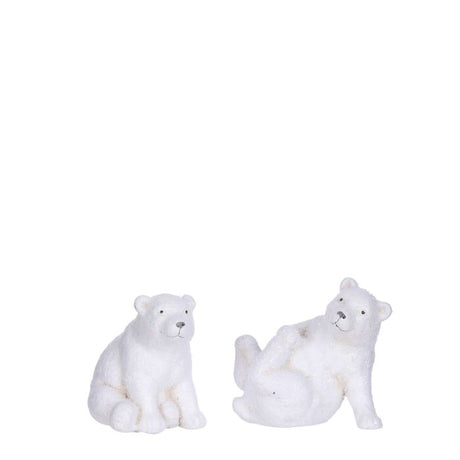 Isbjørne 10 cm høje