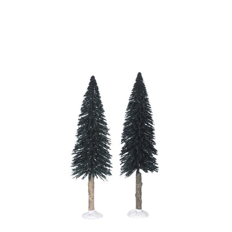 Nåletræer uden sne 2-pak
