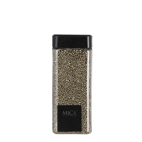 Sten guldfarvet med glans