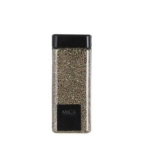 Sten guldfarvet med glans