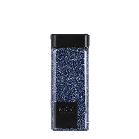 Sten i blå med glans