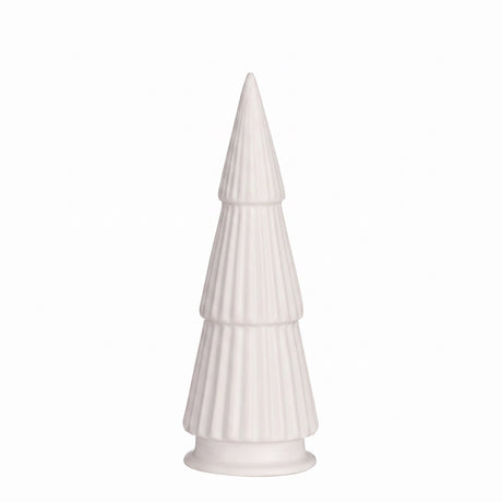 Juletræ i porcelæn 25 cm højt