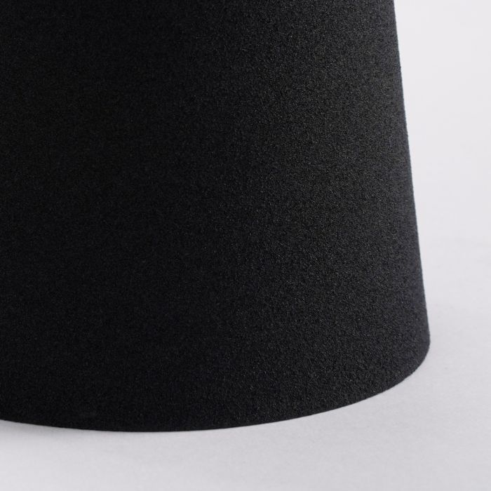 Rollo vase sort 29 cm i højden