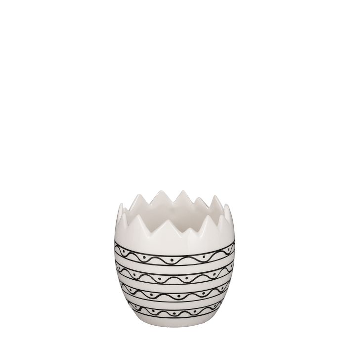 Æggeskal 10 cm høj