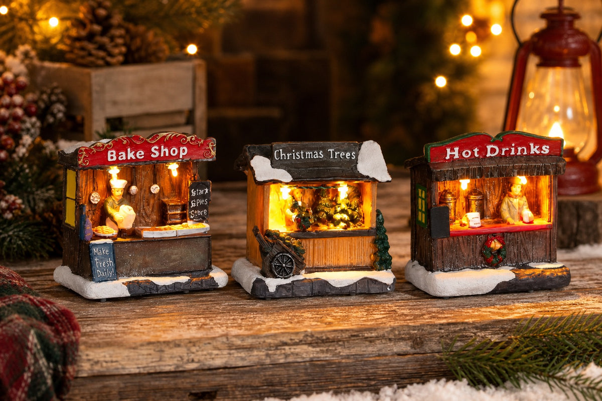 Små markedsboder