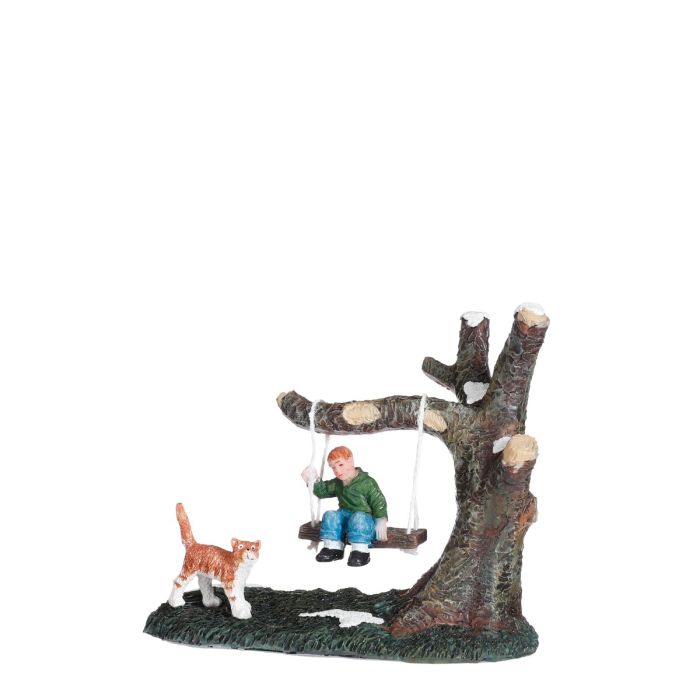 Luville Frits på gyngen