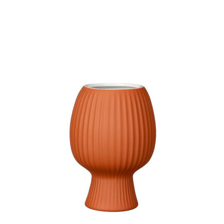 Felix vase 21,5 cm høj brun