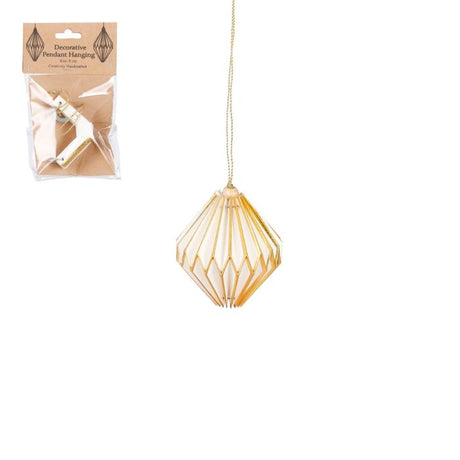 Håndlavet Løg hvid 7,5 cm høj