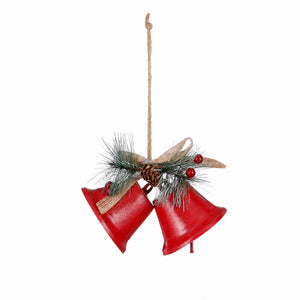 Juleklokker med pynt