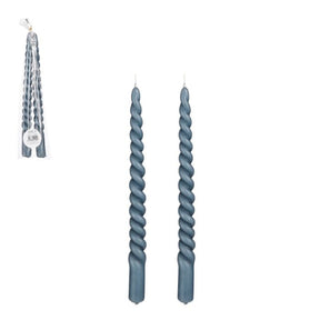 Snoede lys 2-pak blå