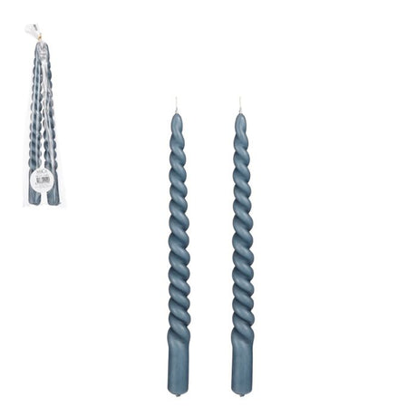 Snoede lys 2-pak blå