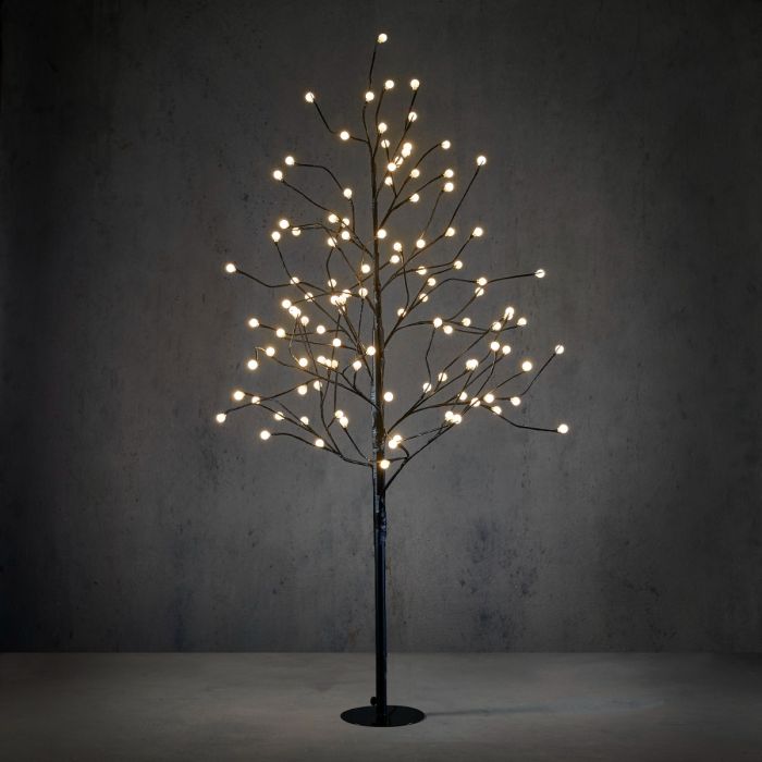 Lystræ med 108 LED bærlygter 150 cm højt