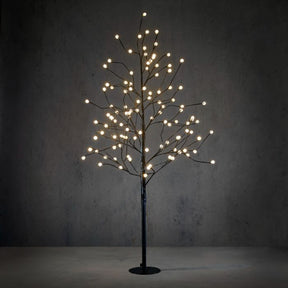 Lystræ med 108 LED bærlygter 150 cm højt